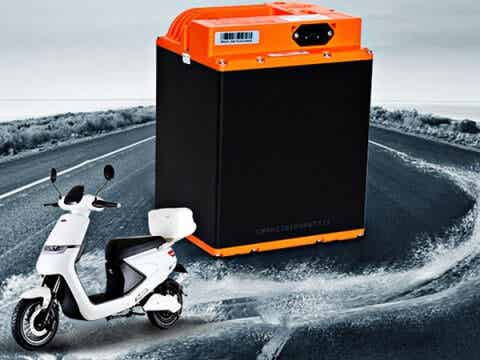 超威鋰電 電動車鋰電6020DH 60v20Ah IP67級防水款圖3