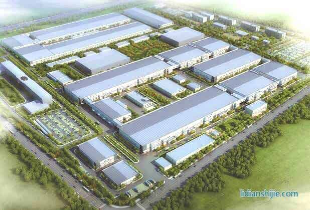 榮盛盟固利（天津）動力電池產業園規劃全景圖