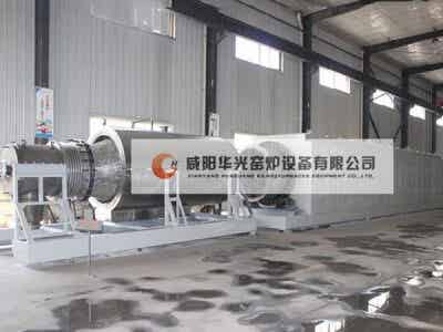 華光窯爐 鋰電行業(yè)燃氣脫水回轉(zhuǎn)窯爐
