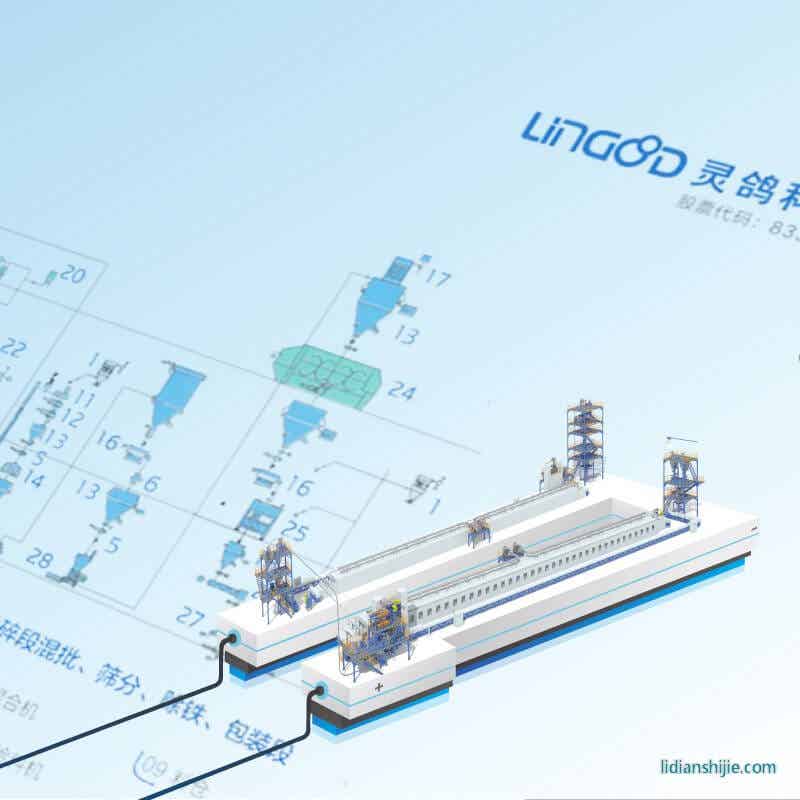 靈鴿科技鋰電池正負極材料自動化生產(chǎn)線