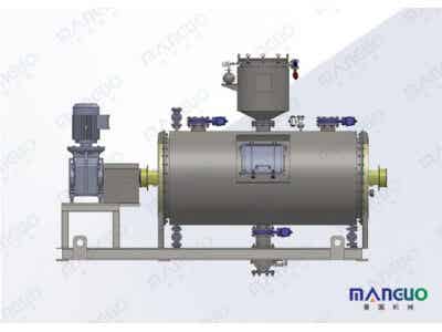 曼國裝備臥式螺帶混合機圖5