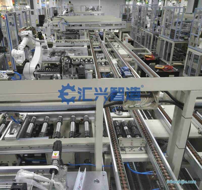 匯興智造鋰電池自動化生產線