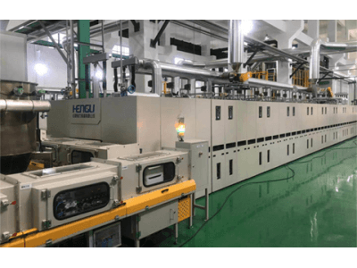 恒力裝備鋰電材料中試生產線