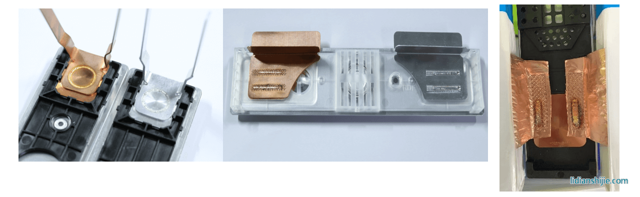 大族鋰電方形電芯轉接片焊接機