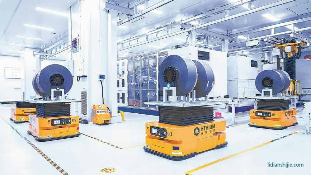 廈門海辰儲能智能制造產(chǎn)線