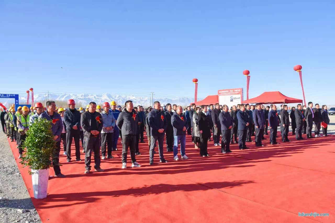 鴻合新能源科技（酒泉）有限公司年產5GWh儲能電芯及先進儲能系統(tǒng)產業(yè)基地項目在酒泉經開區(qū)啟動