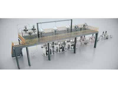 金銀河LTL鋰離子電池全自動配料系統