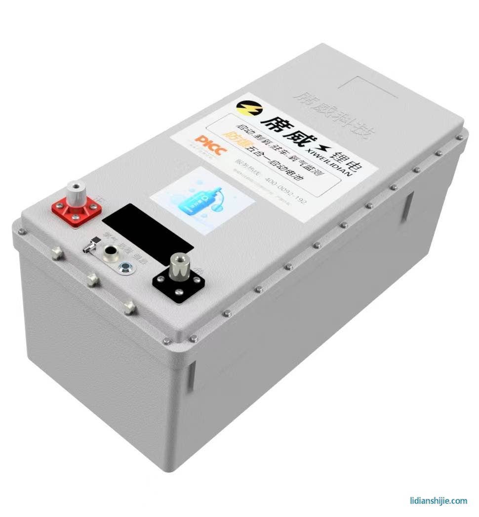 重卡防爆啟動電池 天津席威供圖